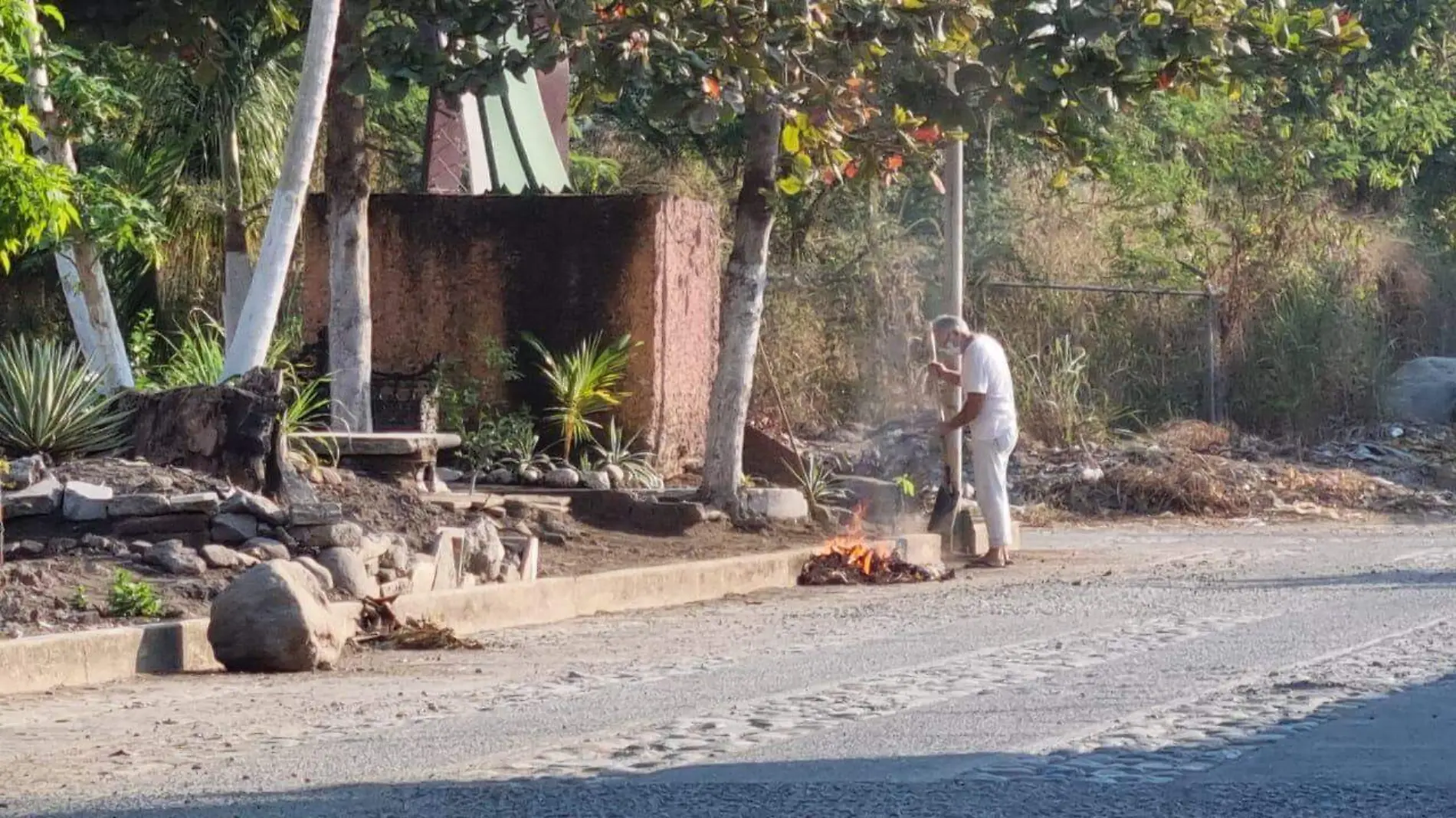 quema de basura